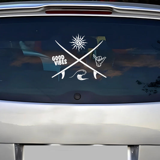 Beach Waves Sticker