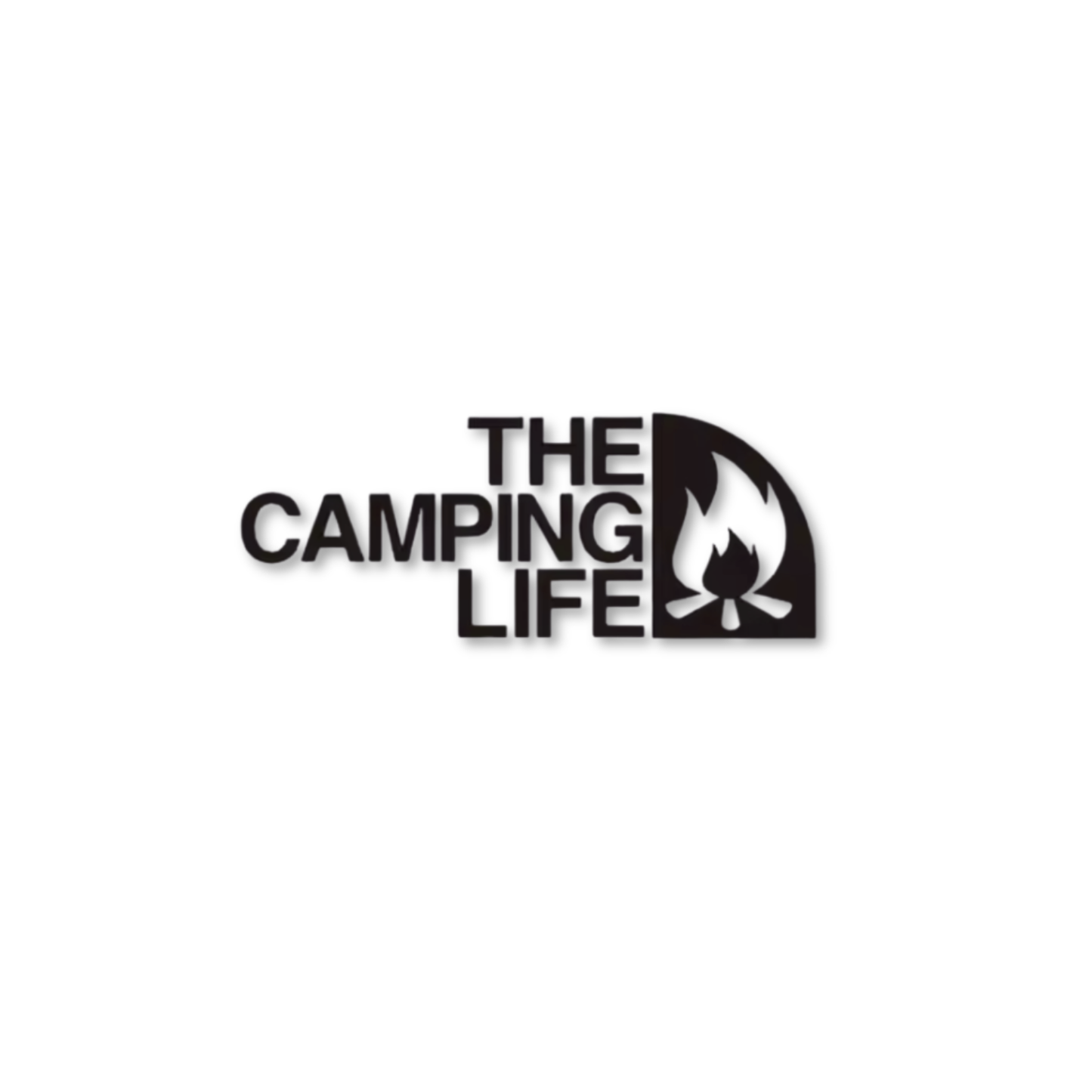 The Camping Life Sticker