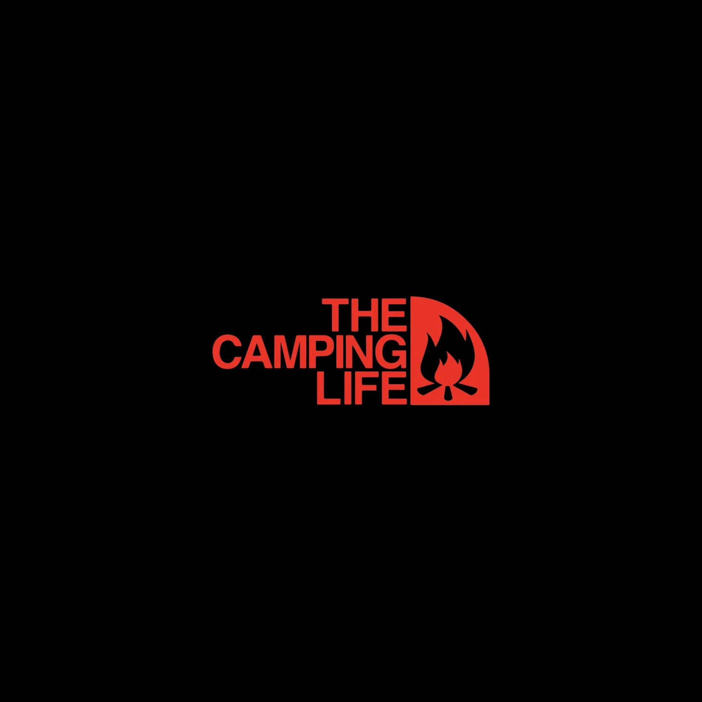 The Camping Life Sticker