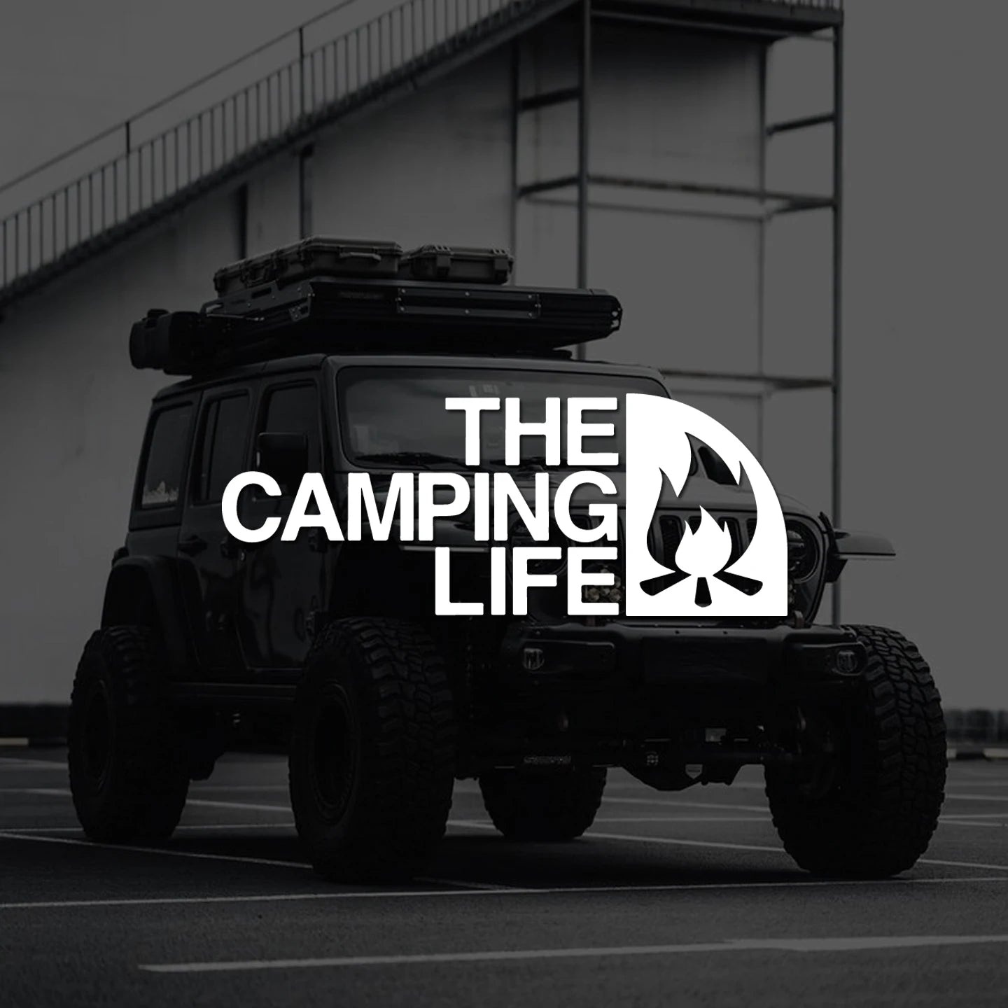 The Camping Life Sticker