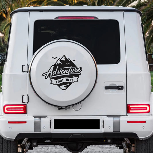 Adventure Is Out There Sticker