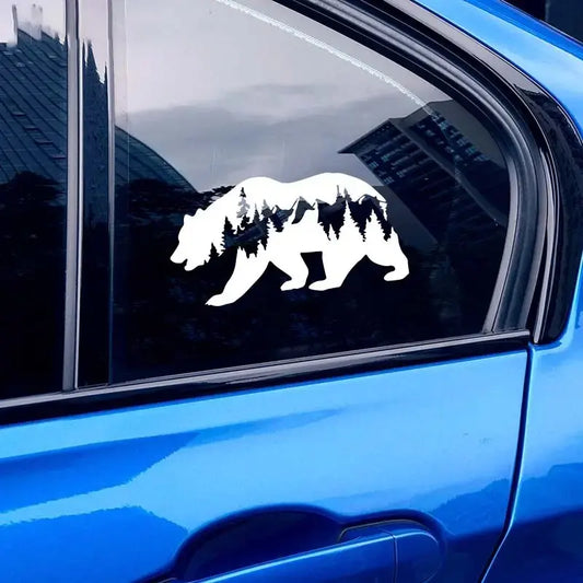 Bear & Forest Sticker