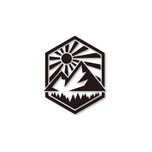 Mountain Explorer Badge Sticker